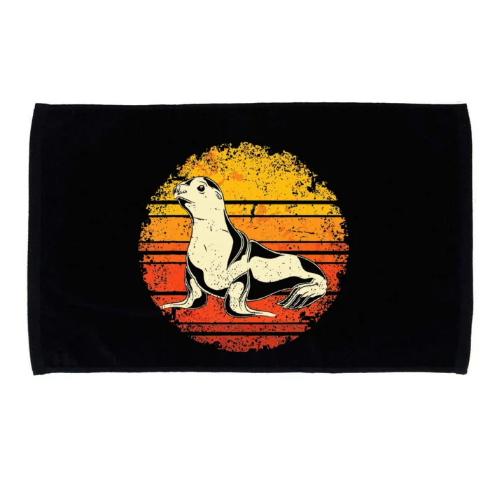 Sea Lion Microfiber Hand Towel