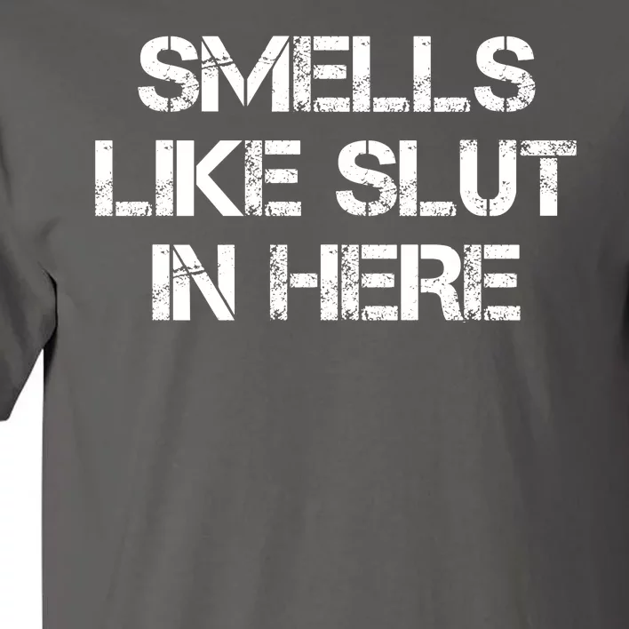 Smells Like Slut In Here Funny Humor Tall T-Shirt