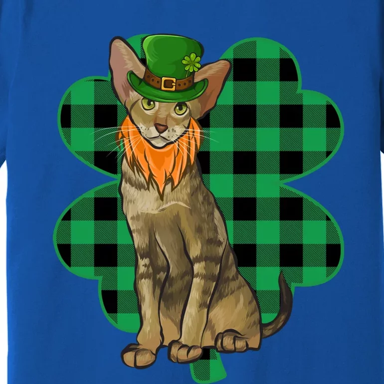 Serengeti Leprechaun St Patricks Day Lucky Clover Gift Premium T-Shirt