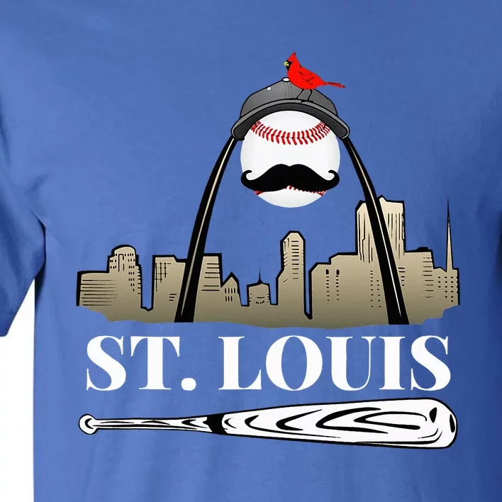 Saint Louis Skyline Design Tall T-Shirt