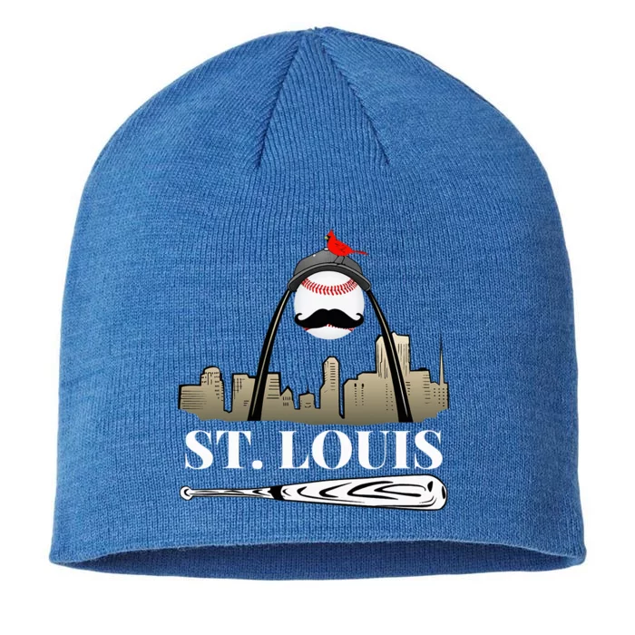 Saint Louis Skyline Design 8 1/2in Sustainable Knit Beanie