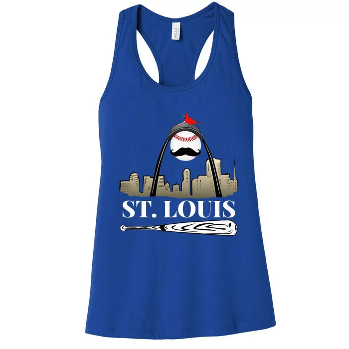 Saint Louis Skyline Design Women's Racerback Tank