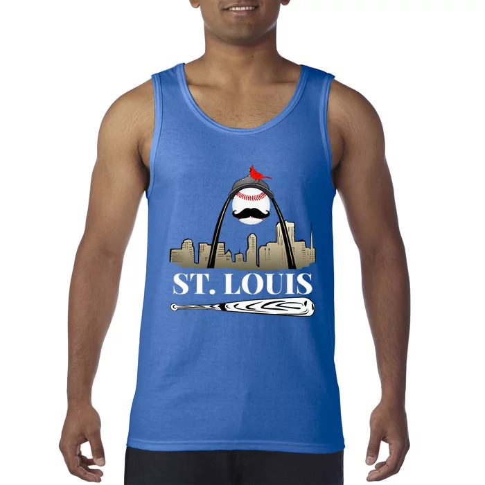 Saint Louis Skyline Design Tank Top