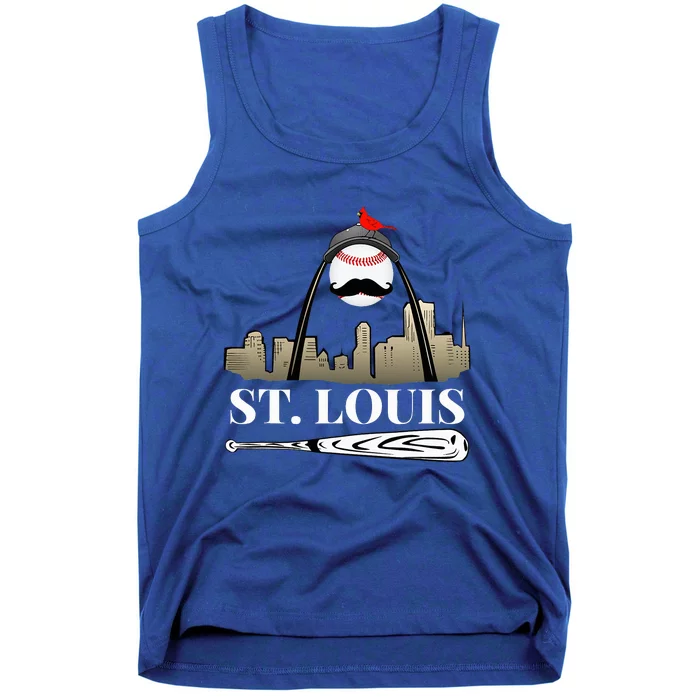 Saint Louis Skyline Design Tank Top