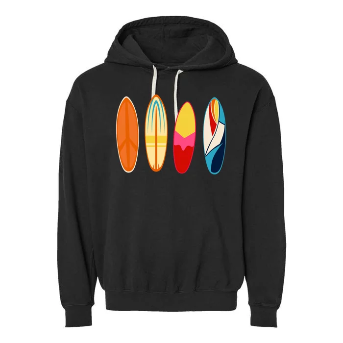 Surf Lover Summer Garment-Dyed Fleece Hoodie