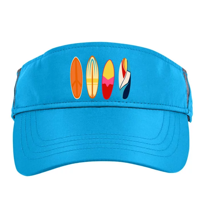 Surf Lover Summer Adult Drive Performance Visor