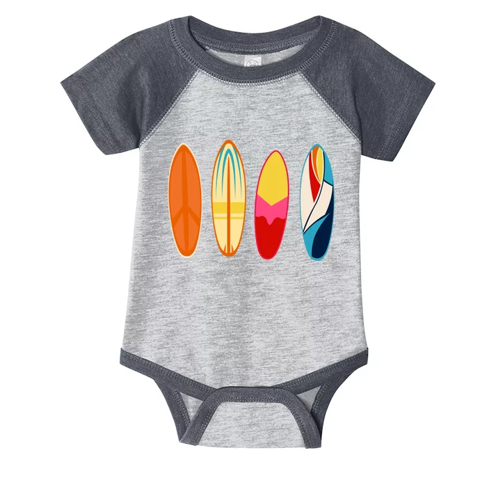 Surf Lover Summer Infant Baby Jersey Bodysuit