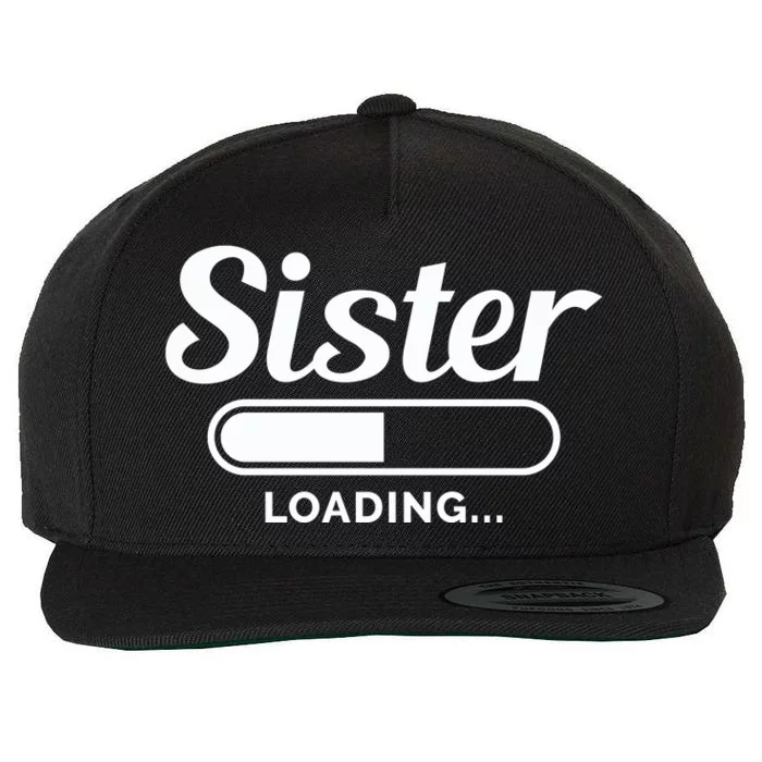 Sister Loading Wool Snapback Cap