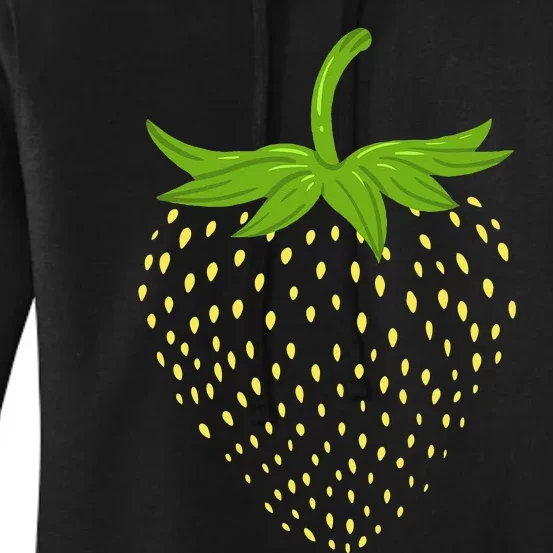 Strawberry Lazy Strawberry Costume Halloween Women's Pullover Hoodie