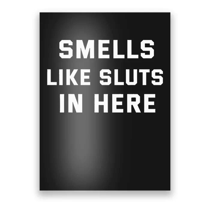 Smells Like Slut In Here Offensive Poster