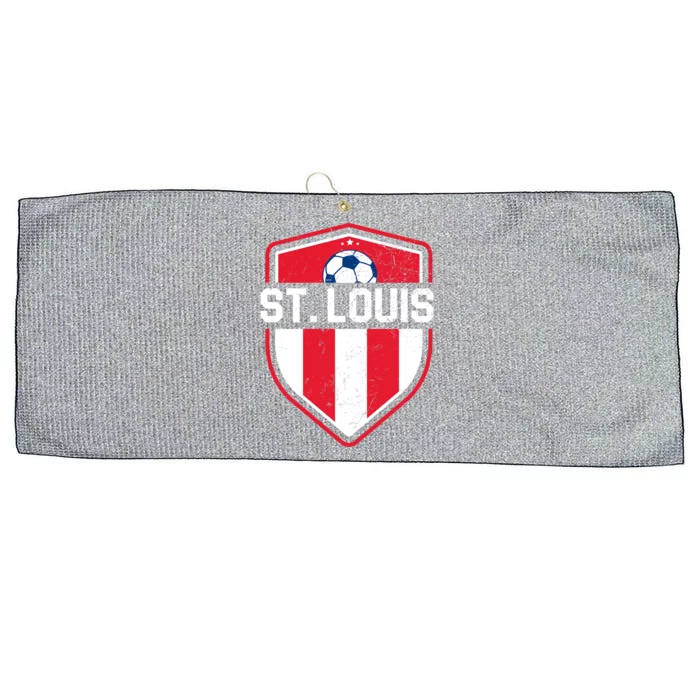 St Louis Soccer Vintage Large Microfiber Waffle Golf Towel