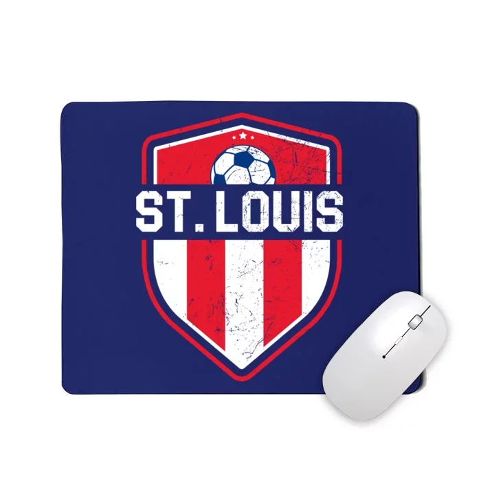 St Louis Soccer Vintage Mousepad