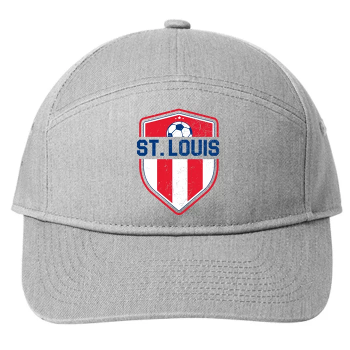 St Louis Soccer Vintage 7-Panel Snapback Hat