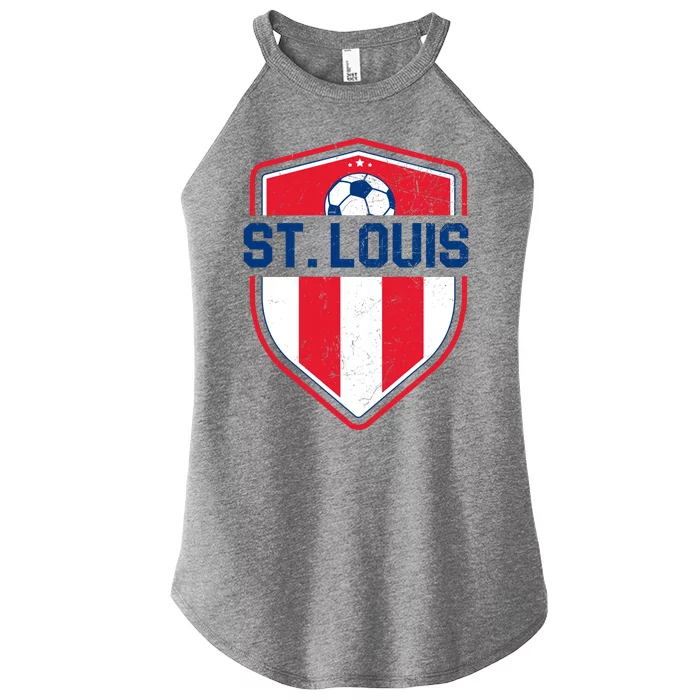 St Louis Soccer Vintage Women’s Perfect Tri Rocker Tank