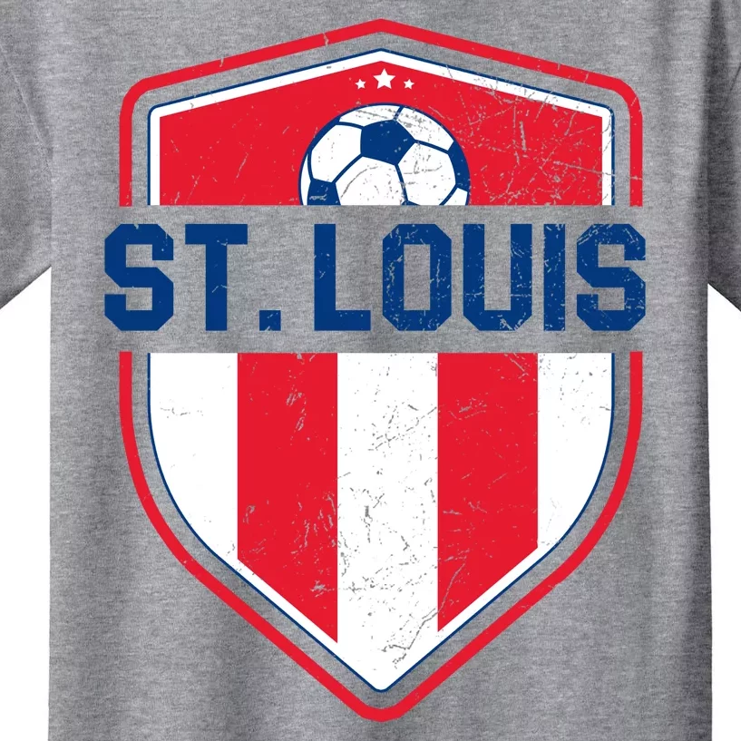 St Louis Soccer Vintage Kids T-Shirt