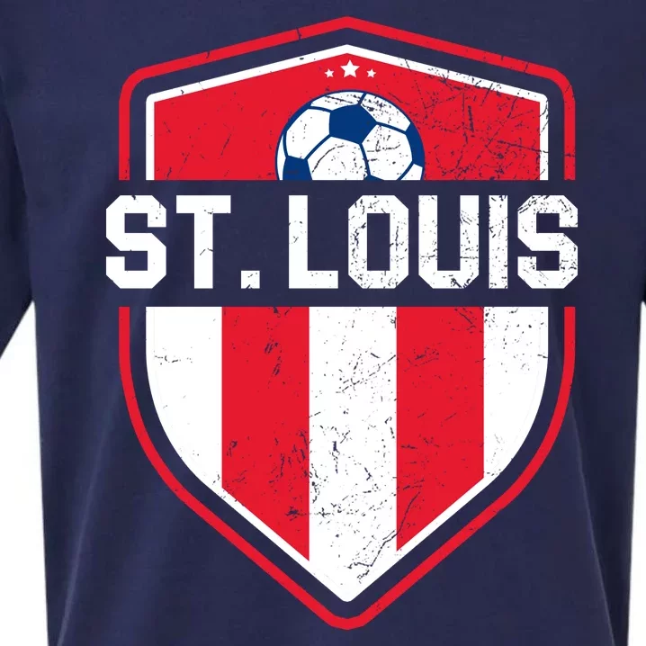 St Louis Soccer Vintage Sueded Cloud Jersey T-Shirt