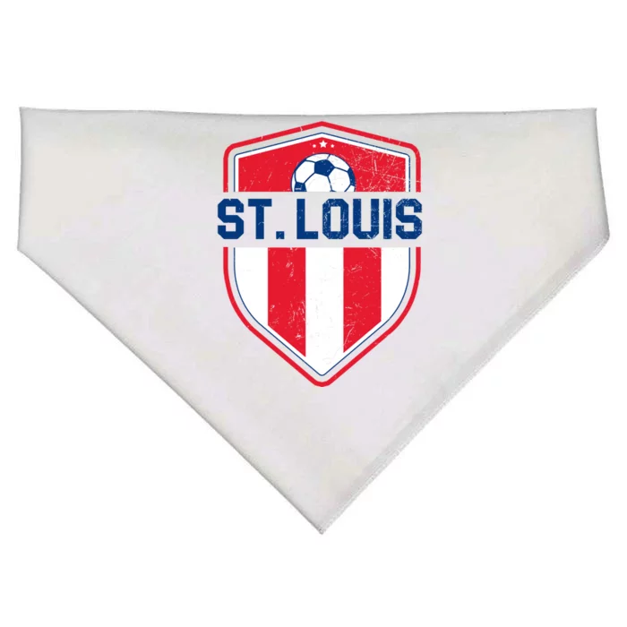 St Louis Soccer Vintage USA-Made Doggie Bandana