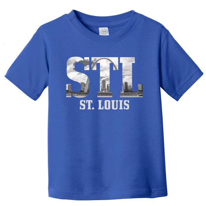 St. Louis Stl Skyline Pride Missouri Toddler T-Shirt