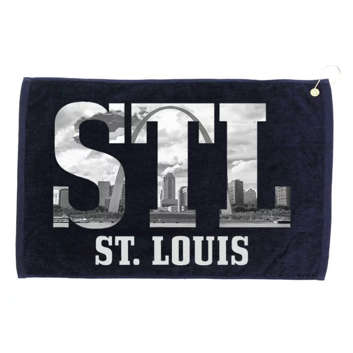 St. Louis Stl Skyline Pride Missouri Grommeted Golf Towel