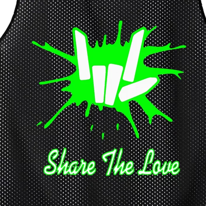 Share Love Mesh Reversible Basketball Jersey Tank