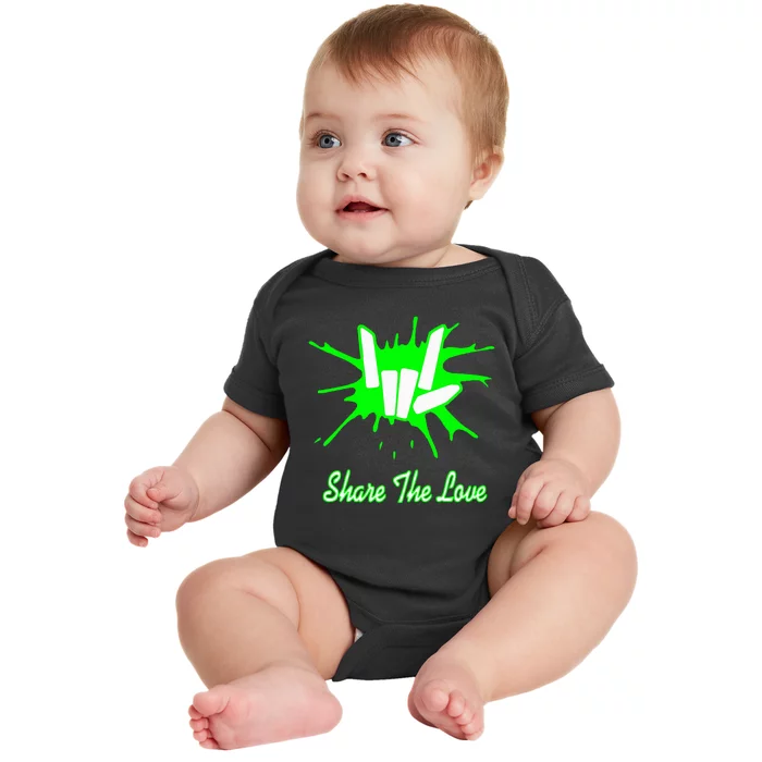 Share Love Baby Bodysuit