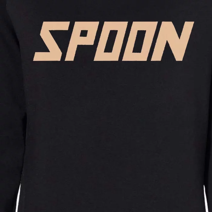 Spoon Logo Womens California Wash Sweatshirt