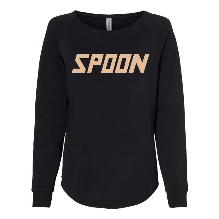 Spoon Logo Womens California Wash Sweatshirt