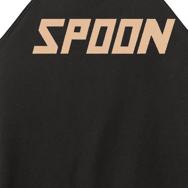 Spoon Logo Women’s Perfect Tri Rocker Tank