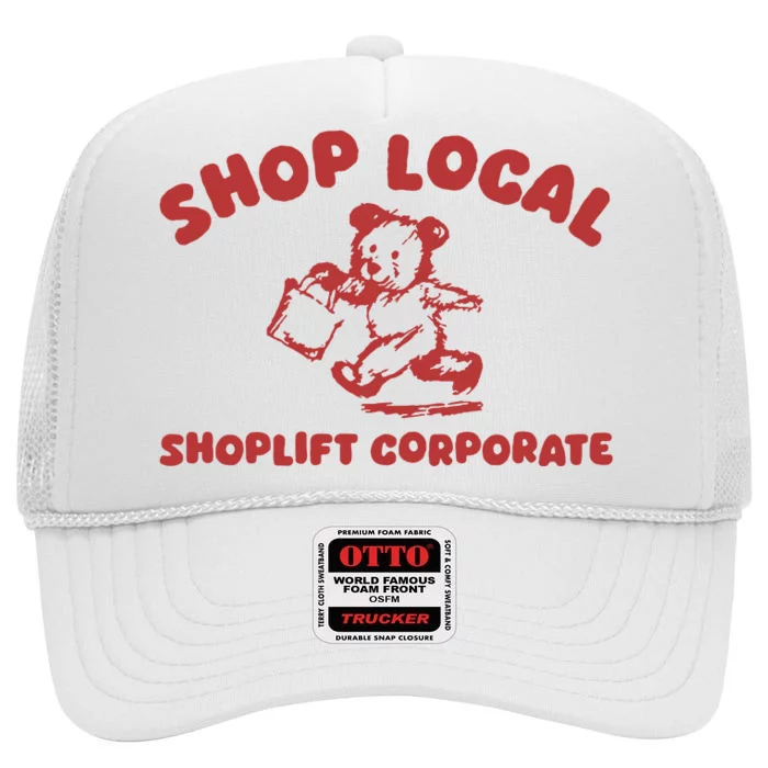 Shop Local High Crown Mesh Trucker Hat