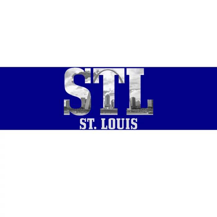 St. Louis STL Skyline Pride Missouri Vintage Bumper Sticker