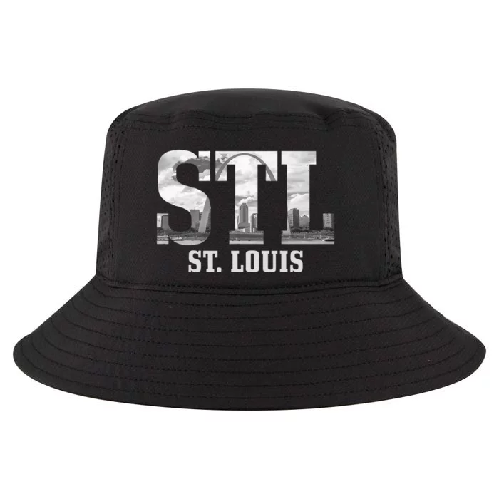 St. Louis STL Skyline Pride Missouri Vintage Cool Comfort Performance Bucket Hat