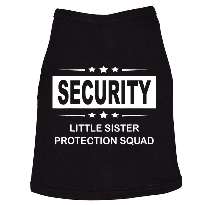 Security Little Sister Protection Squad Doggie Tank