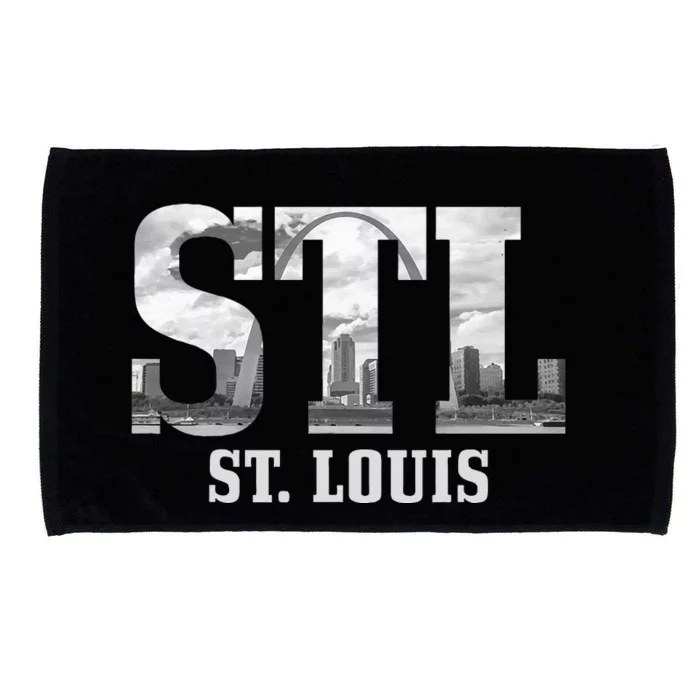 St. Louis STL Skyline Pride Missouri Vintage Microfiber Hand Towel