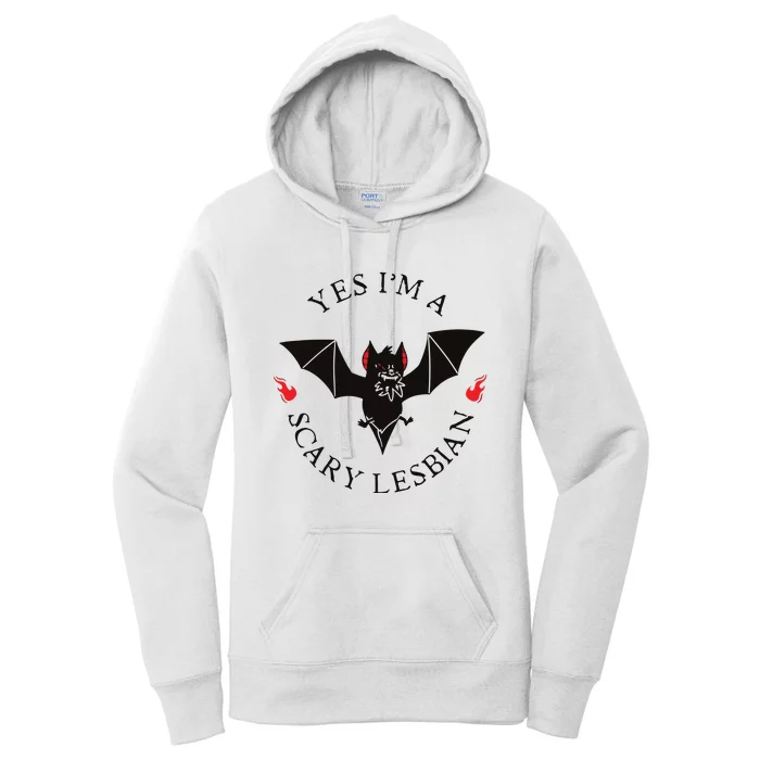 Scary Lesbian Women's Pullover Hoodie