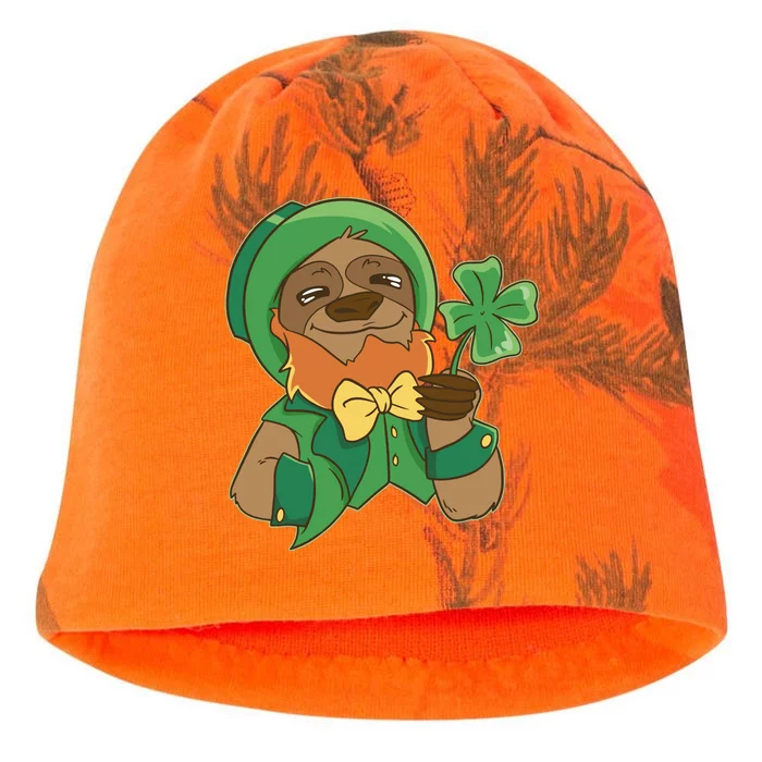 Sloth Leprechaun Kati - Camo Knit Beanie