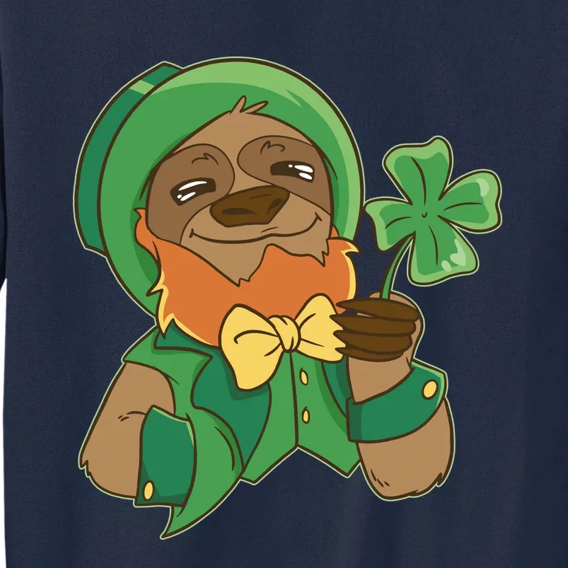 Sloth Leprechaun Tall Sweatshirt