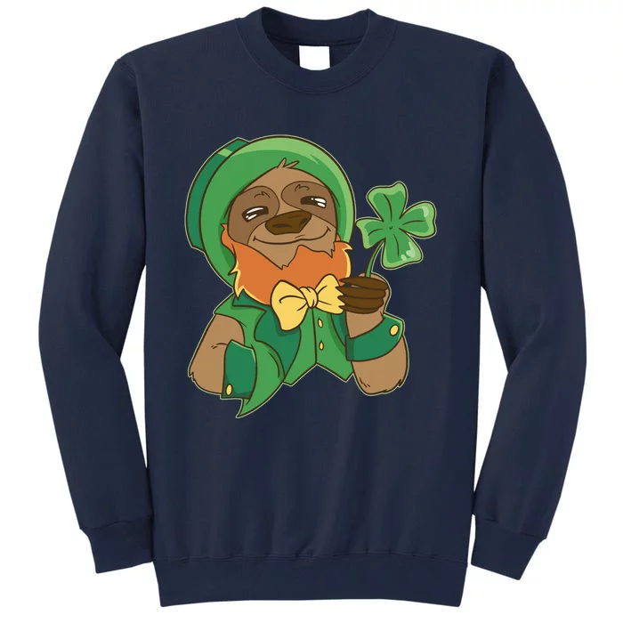 Sloth Leprechaun Tall Sweatshirt