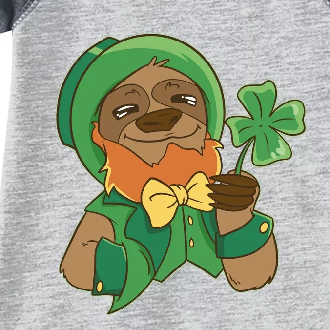 Sloth Leprechaun Infant Baby Jersey Bodysuit