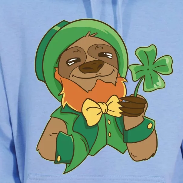 Sloth Leprechaun Unisex Surf Hoodie