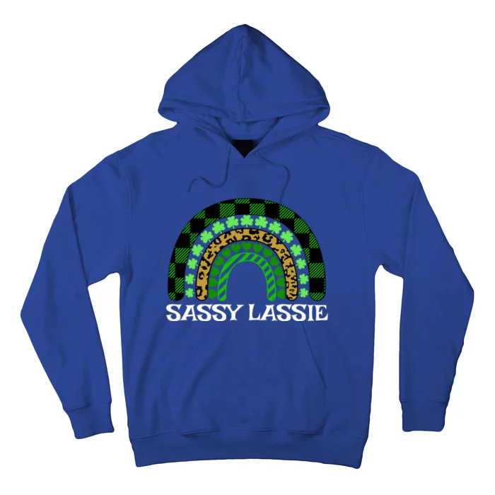 Sassy Lassie St Pattys Day Women St Patricks Day Hoodie