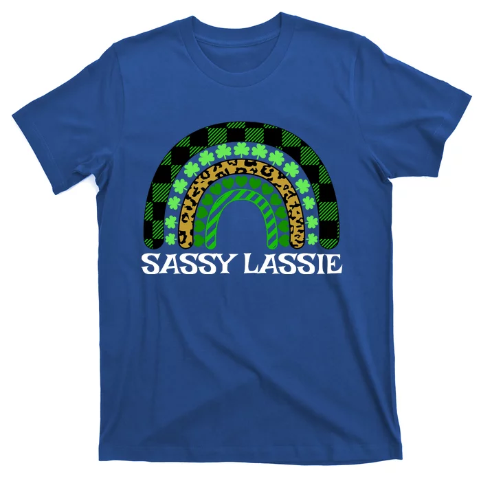 Sassy Lassie St Pattys Day Women St Patricks Day T-Shirt