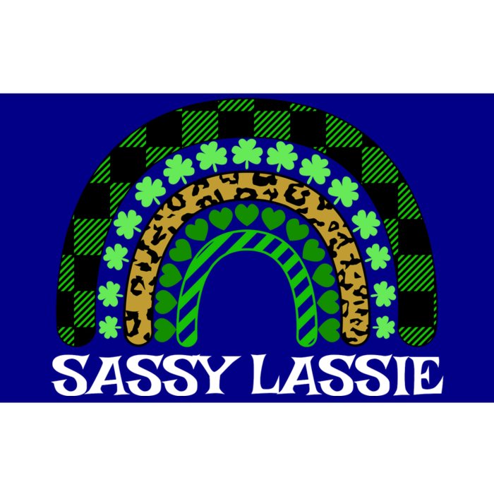 Sassy Lassie St Pattys Day Women St Patricks Day Bumper Sticker