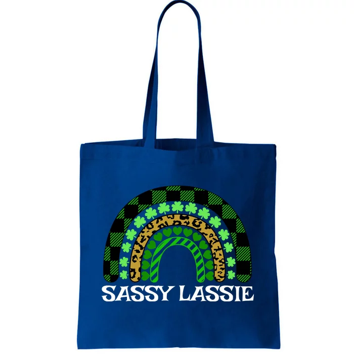 Sassy Lassie St Pattys Day Women St Patricks Day Tote Bag