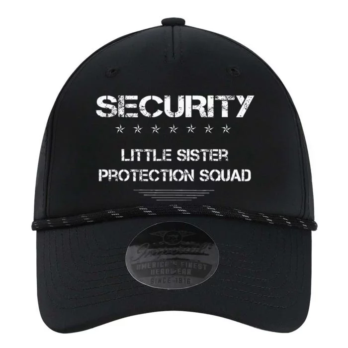 Security Little Sister Protection Squad Big Brother Siblings Performance The Dyno Cap