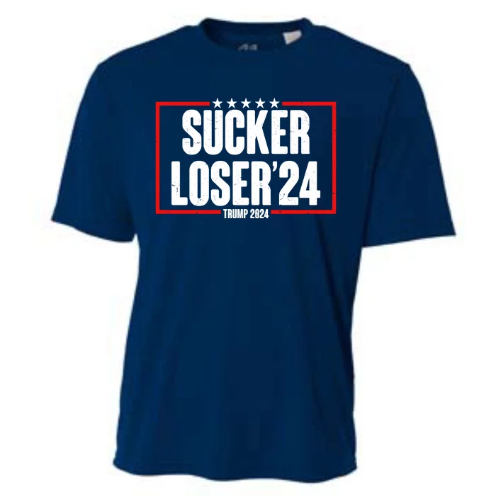 Sucker Loser Trump Biden Debate 2024 Cooling Performance Crew T-Shirt