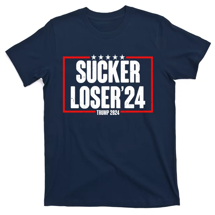 Sucker Loser Trump Biden Debate 2024 T-Shirt