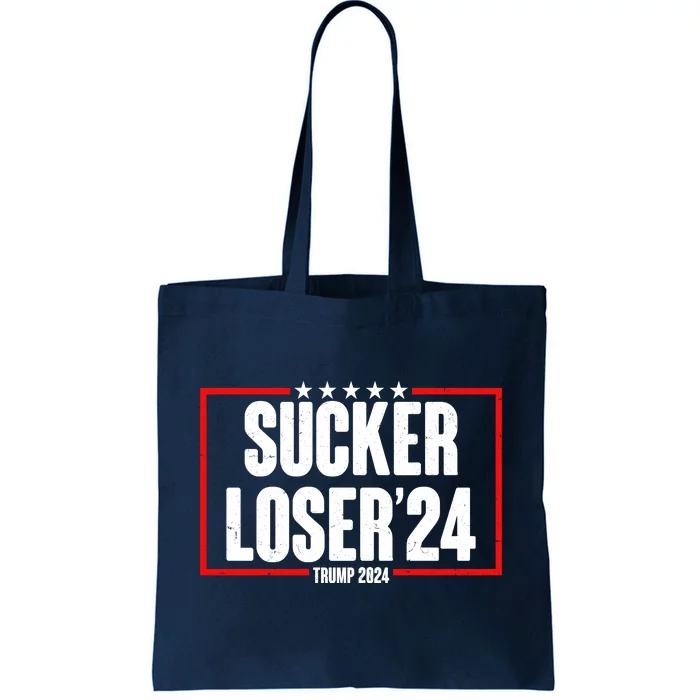 Sucker Loser Trump Biden Debate 2024 Tote Bag