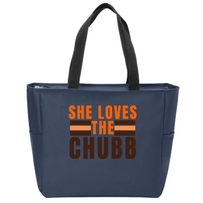 She Loves The Chubb Zip Tote Bag