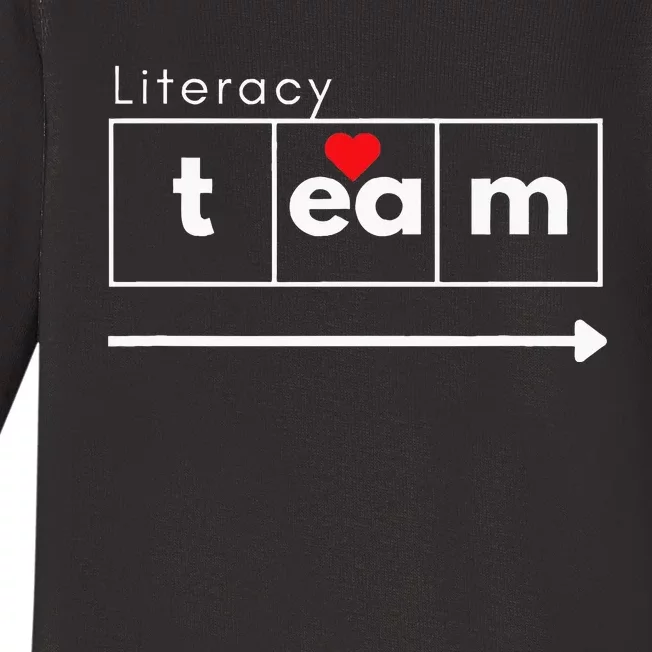 School Literacy Team Science of Reading Baby Long Sleeve Bodysuit