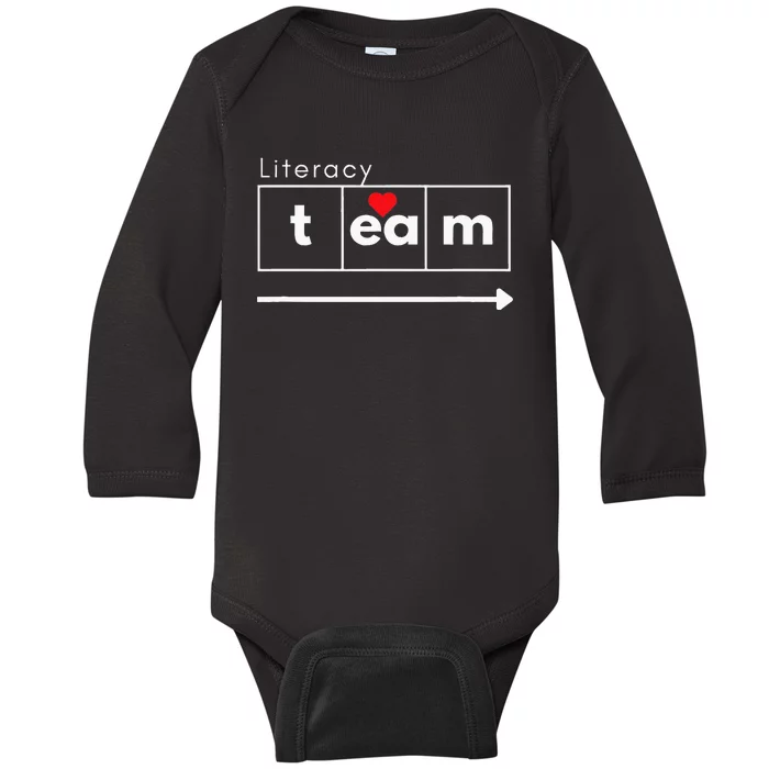 School Literacy Team Science of Reading Baby Long Sleeve Bodysuit